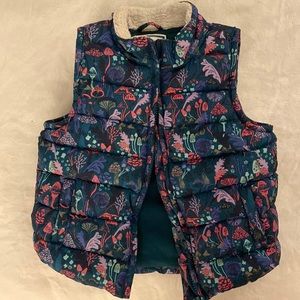 Gymboree Woodland Print Vest 5-6